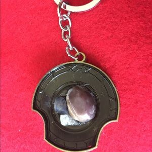 Different stone key chain